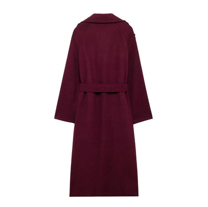 Linden Mode | Classy Burgundy Jas