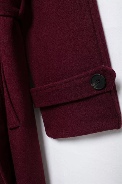 Linden Mode | Classy Burgundy Jas