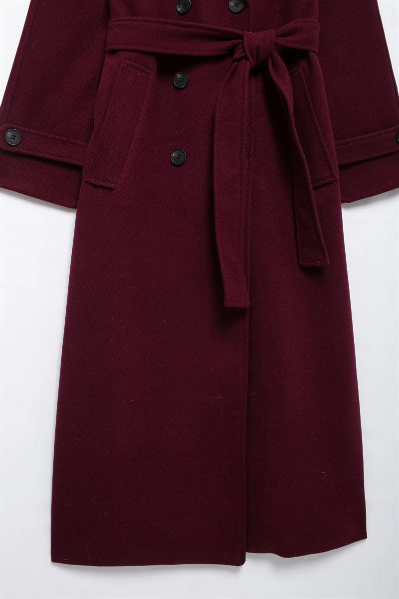 Linden Mode | Classy Burgundy Jas