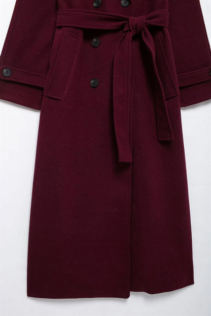 Linden Mode | Classy Burgundy Jas