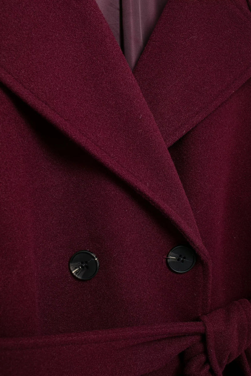 Linden Mode | Classy Burgundy Jas