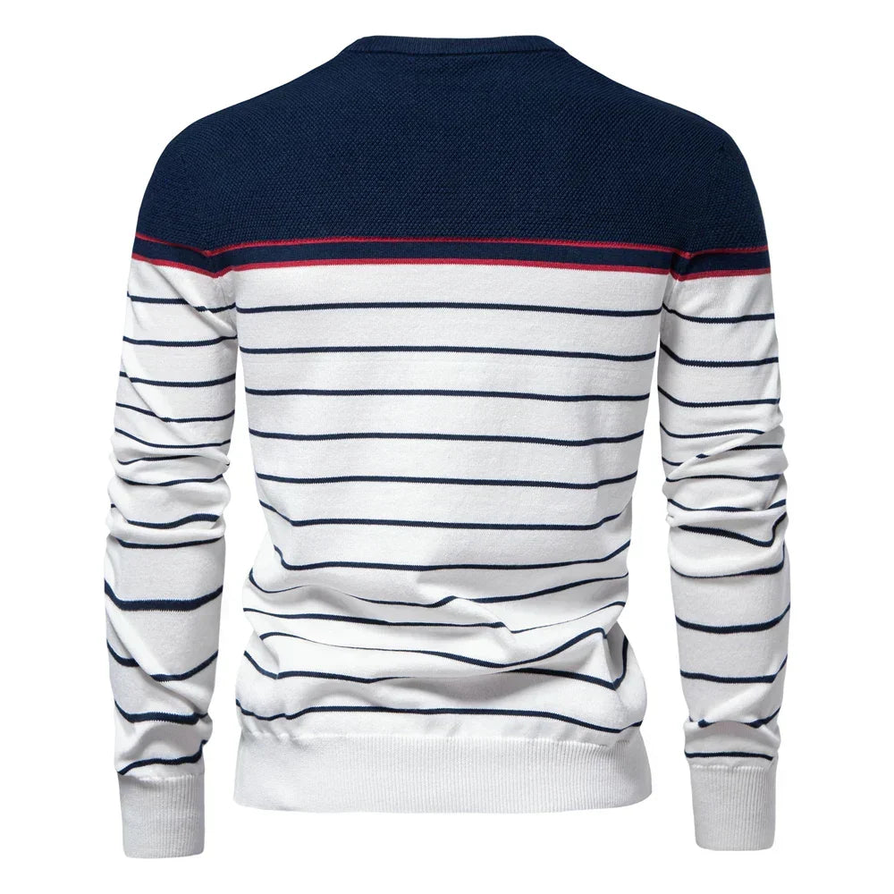 Linden Mode | Herentrui met Streepdesign