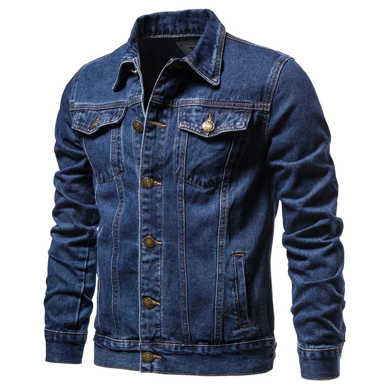 Linden Mode | Denim Motorcycle Jack