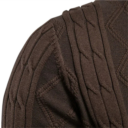 Levii Koelman Heren Cardigan Knoopsluiting detail