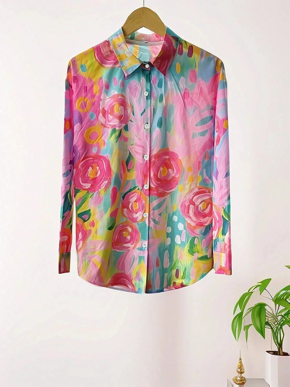 Van Dijkman Mode® | Kleurrijke Lente Blouse