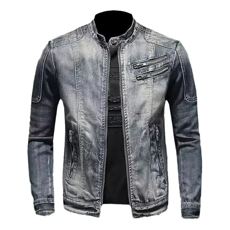 Linden Mode | Motorcycle Denim Jack