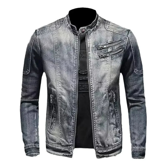 Linden Mode | Motorcycle Denim Jack