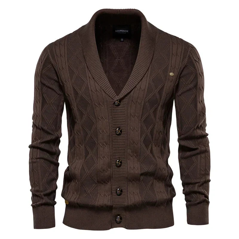 Levii Koelman Heren Cardigan Knoopsluiting