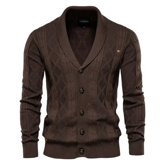 Levii Koelman Heren Cardigan Knoopsluiting