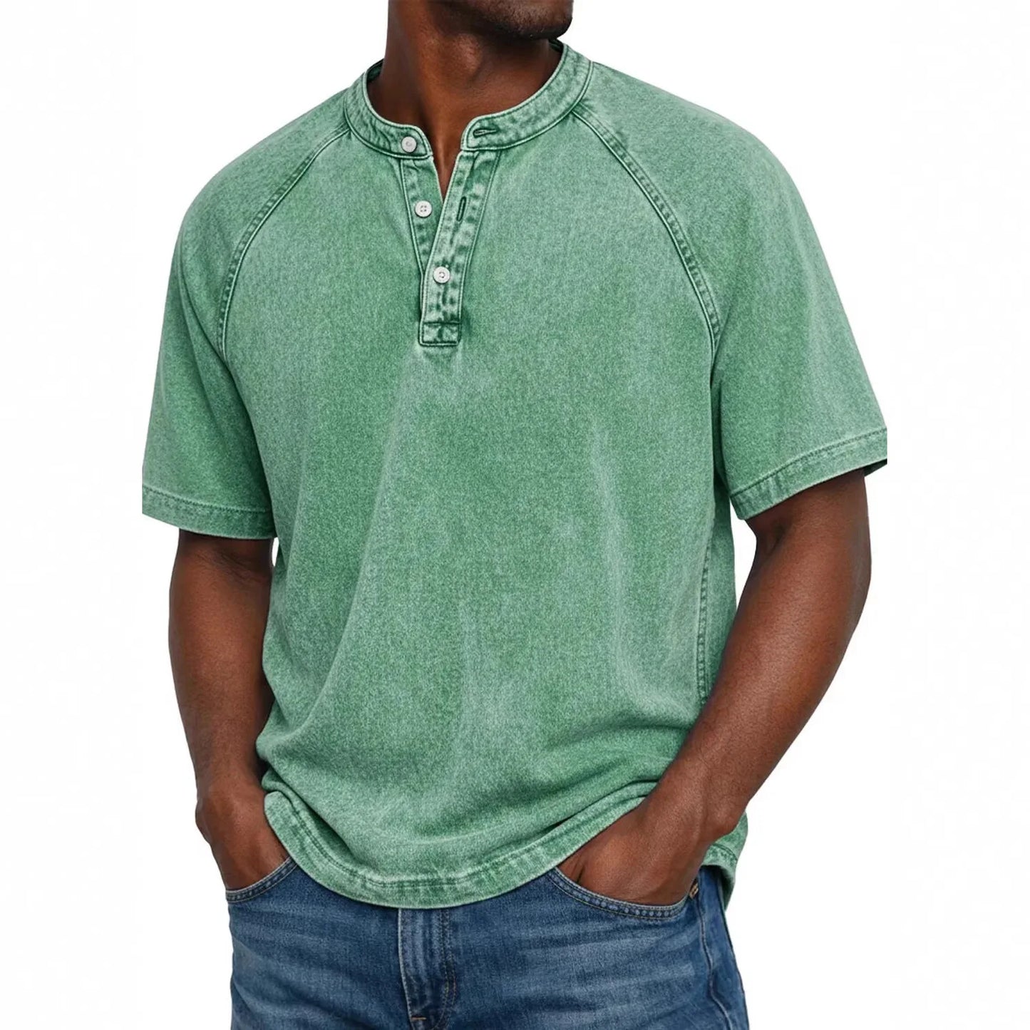 Beeckhoven™ | Vintage Mannen Shirt Met Knopen