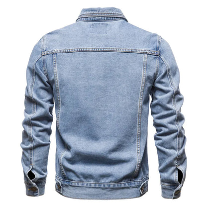 Linden Mode | Denim Motorcycle Jack