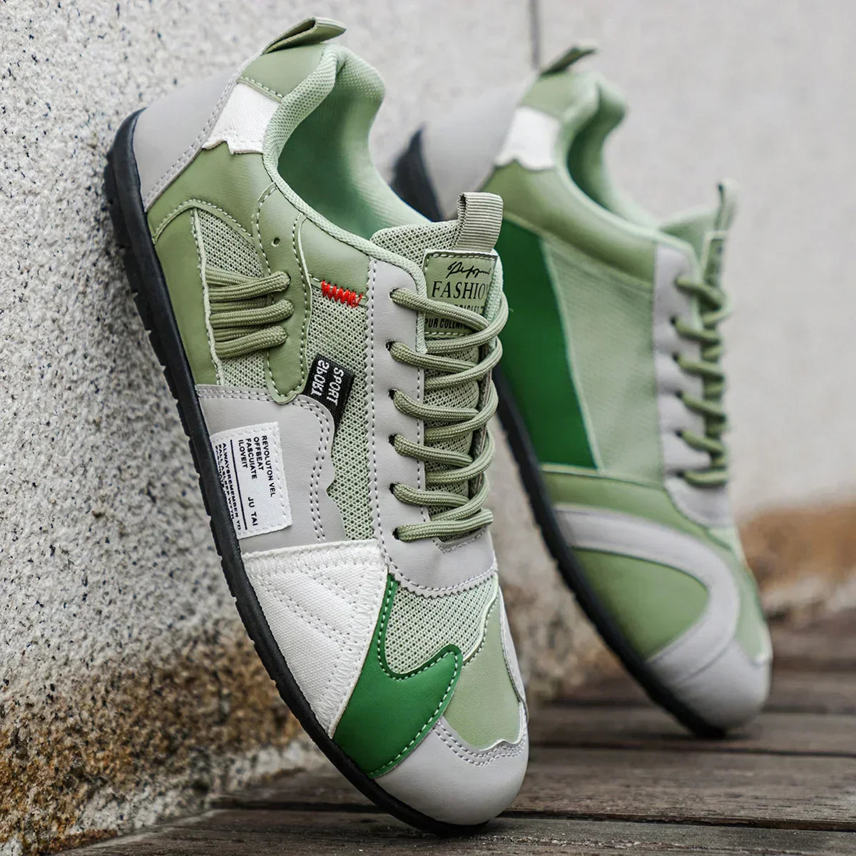 Van Dijkman Mode® | Kleurrijke Retro Sneaker