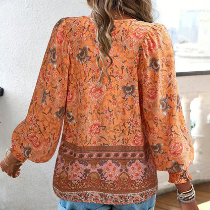 Van Dijkman Mode® | Stijlvolle Bloemenblouse