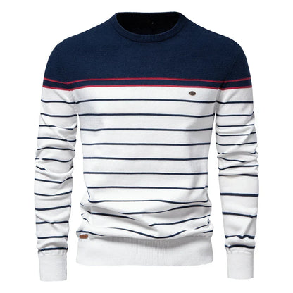 Linden Mode | Herentrui met Streepdesign