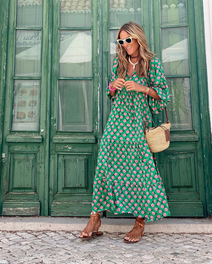 Van Dijkman Mode® | Elegante Boho Jurk