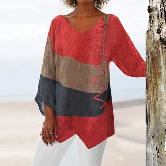 Linden Mode | Elegante zomerblouse voor dames (TIJDELIJK 1+1 GRATIS!)