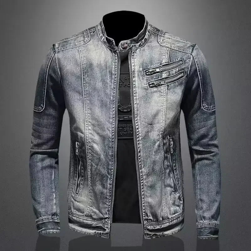 Linden Mode | Motorcycle Denim Jack