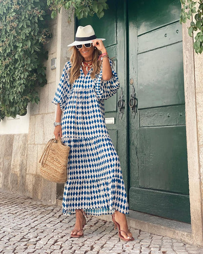 Van Dijkman Mode® | Elegante Boho Jurk