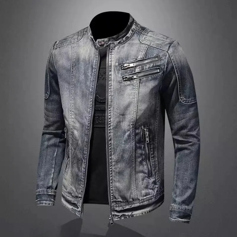 Linden Mode | Motorcycle Denim Jack