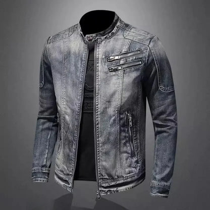 Linden Mode | Motorcycle Denim Jack