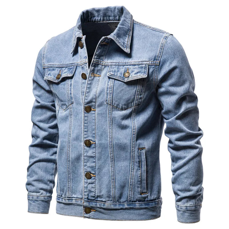 Linden Mode | Denim Motorcycle Jack