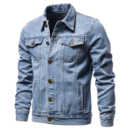 Linden Mode | Denim Motorcycle Jack