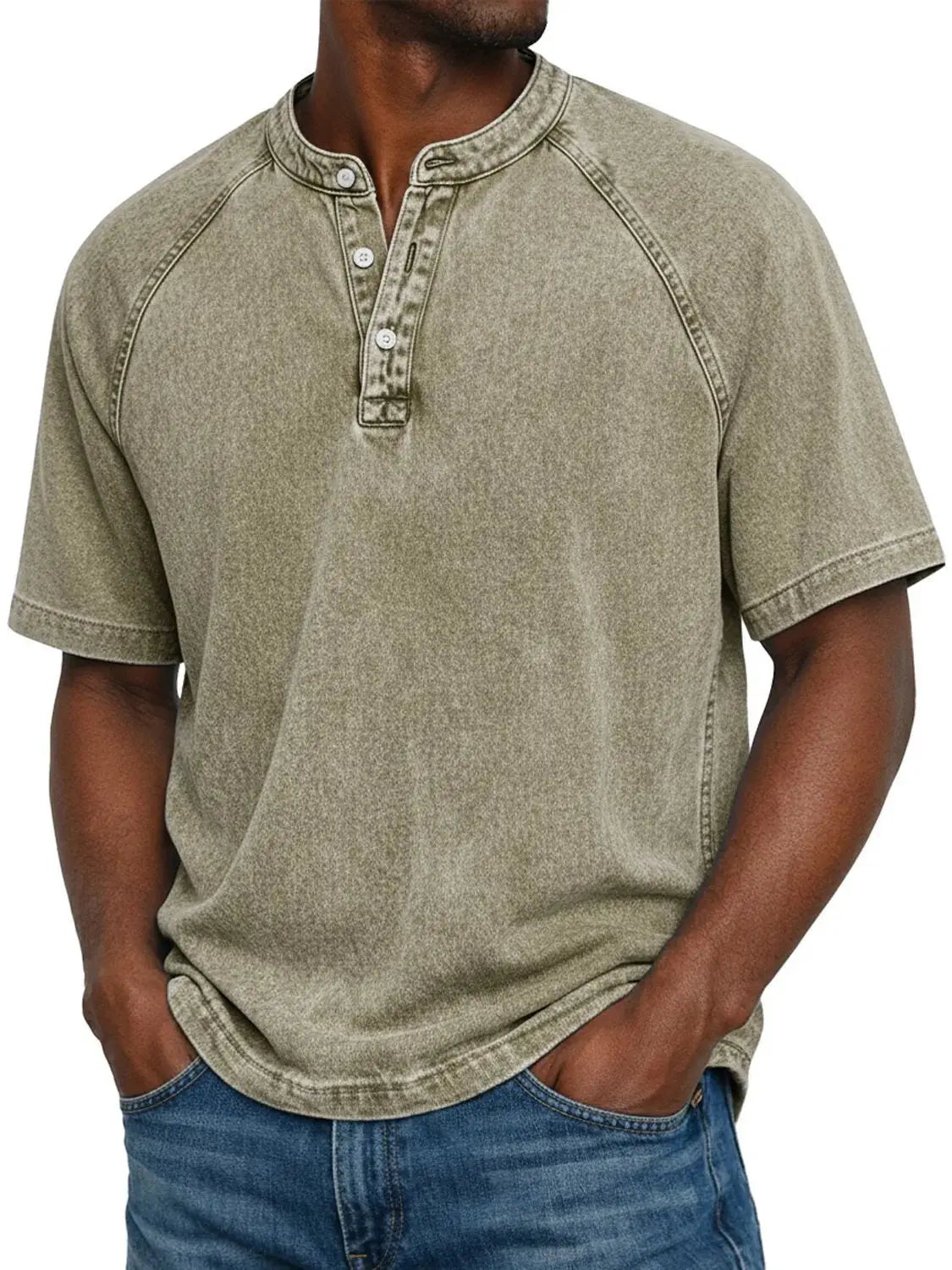 Beeckhoven™ | Vintage Mannen Shirt Met Knopen