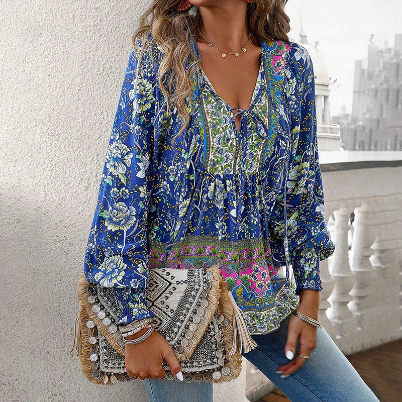 Van Dijkman Mode® | Stijlvolle Bloemenblouse