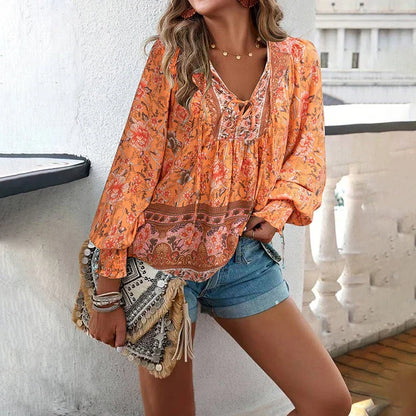Van Dijkman Mode® | Stijlvolle Bloemenblouse