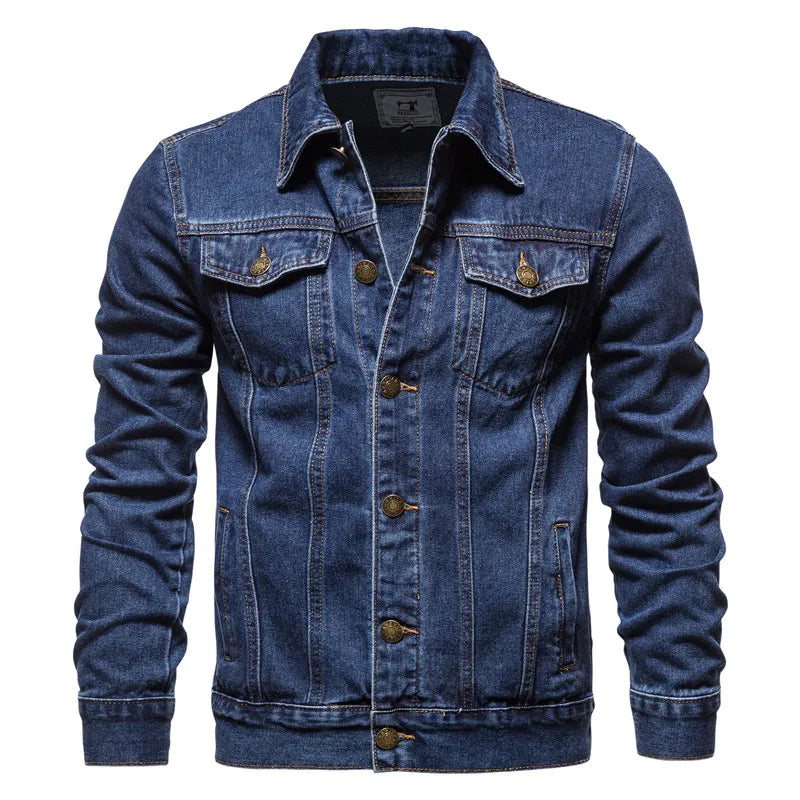 Linden Mode | Denim Motorcycle Jack