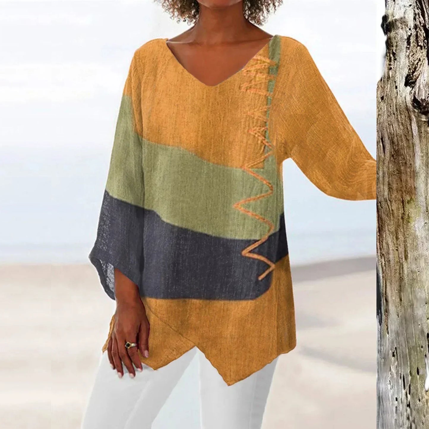 Linden Mode | Elegante zomerblouse voor dames (TIJDELIJK 1+1 GRATIS!)