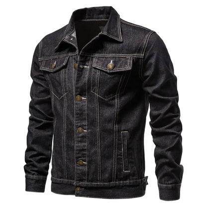 Linden Mode | Denim Motorcycle Jack