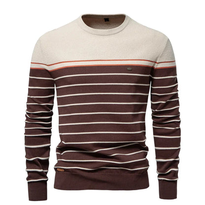 Linden Mode | Herentrui met Streepdesign