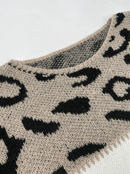 Van Dijkman Mode® | Trui Met Luipaardprint