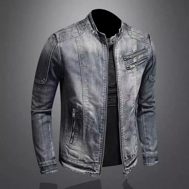 Linden Mode | Motorcycle Denim Jack