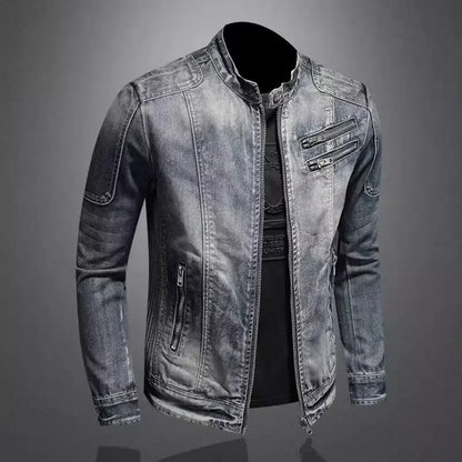 Linden Mode | Motorcycle Denim Jack
