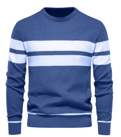 Levii Koelman Herenpullover Visgraatpatroon