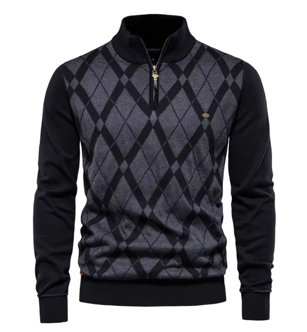 Linden Mode | Half-Zip Herentrui