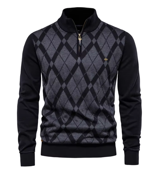 Linden Mode | Half-Zip Herentrui