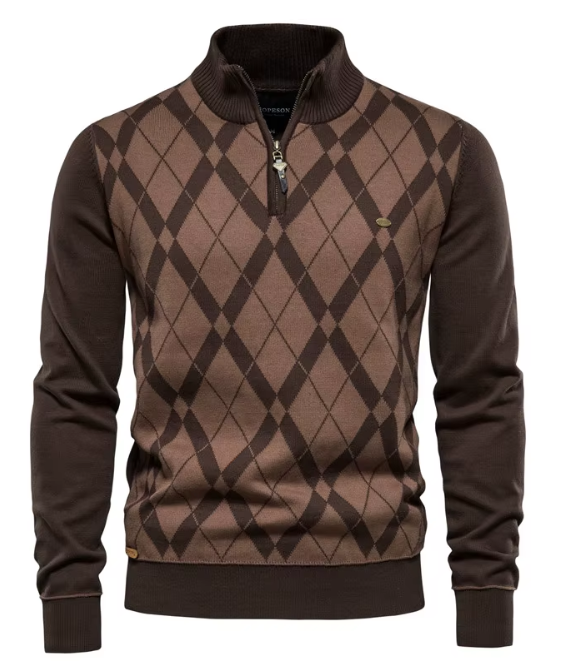 Linden Mode | Half-Zip Herentrui