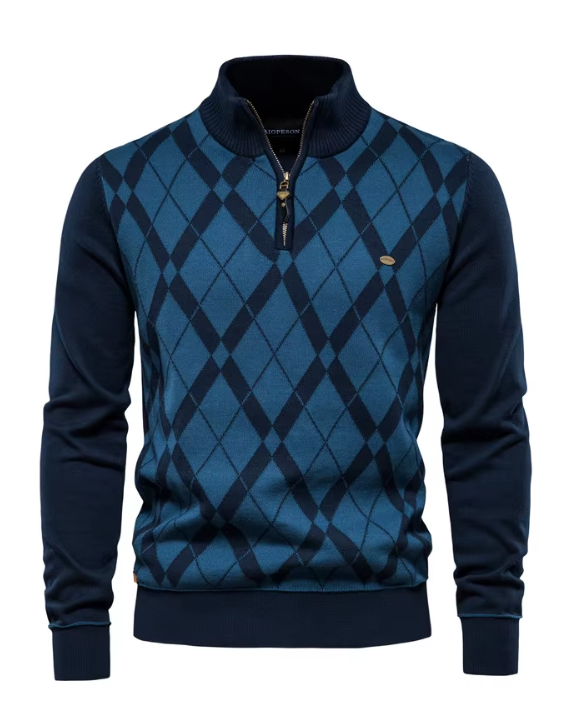 Linden Mode | Half-Zip Herentrui