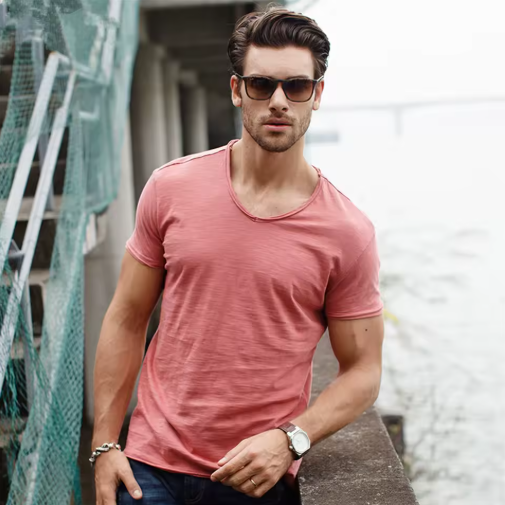 Van Dijkman Mode® | Katoenen Zomer Shirt