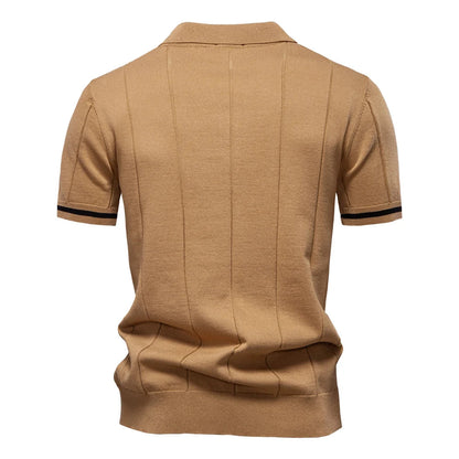 Van Dijkman Mode® | Zomerse Polo met Rits