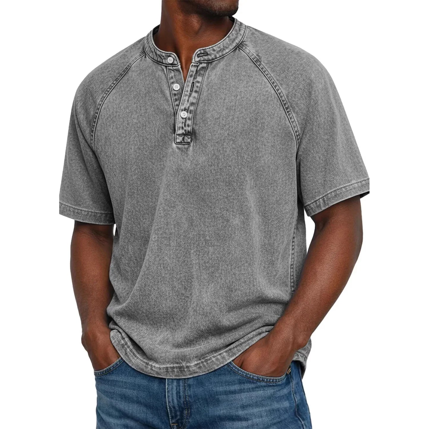 Beeckhoven™ | Vintage Mannen Shirt Met Knopen