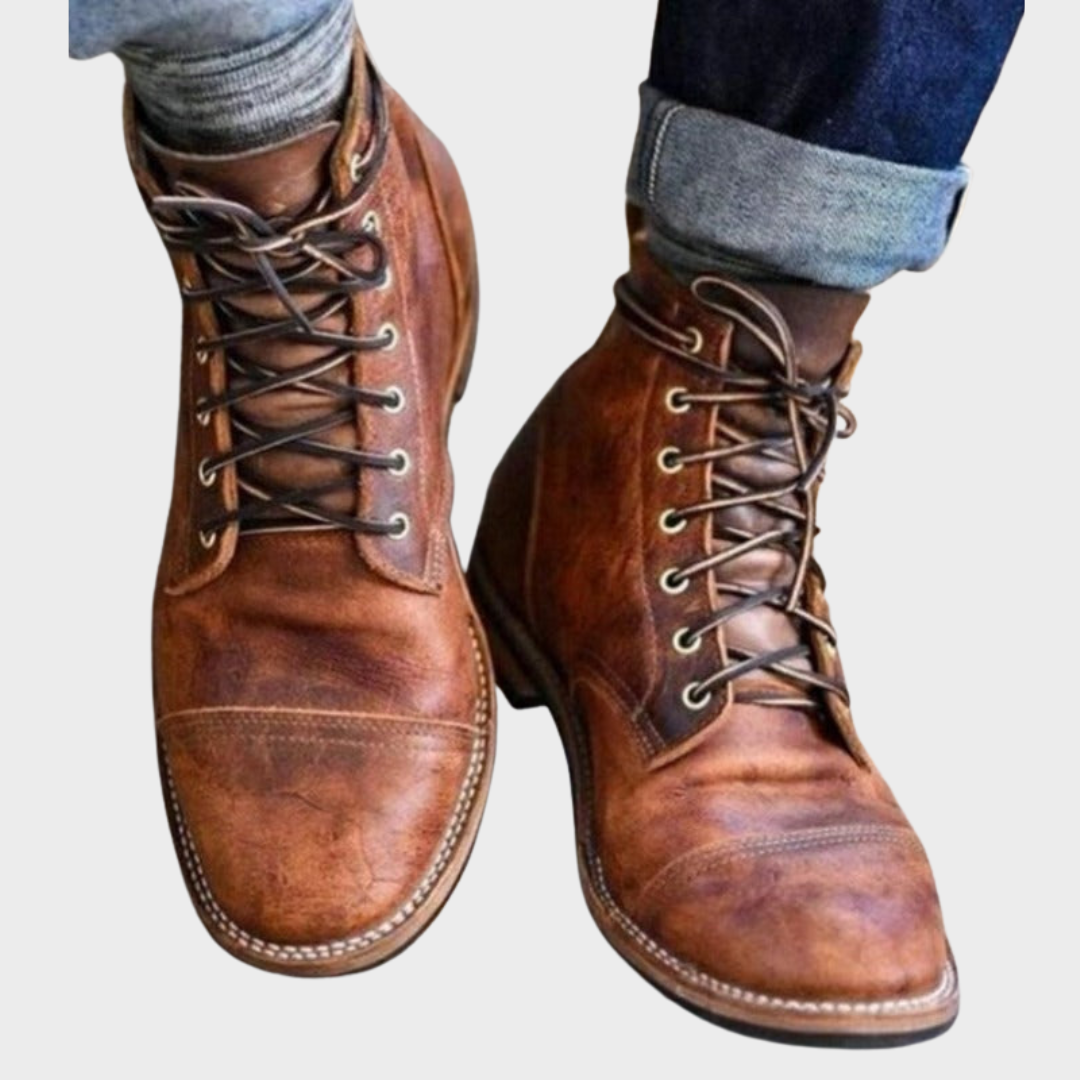 Linden Mode | Heren Enkellaarsjes met Wintercomfort