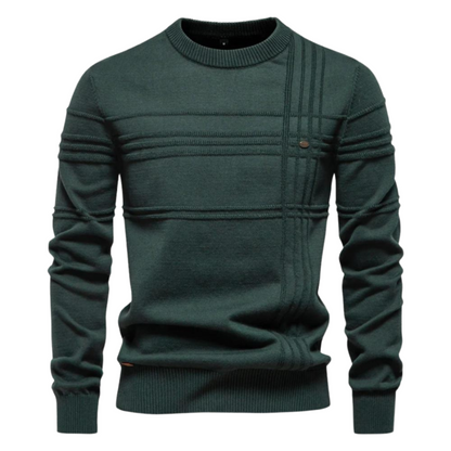 Linden Mode | Katoenen Trui met Streepdesign