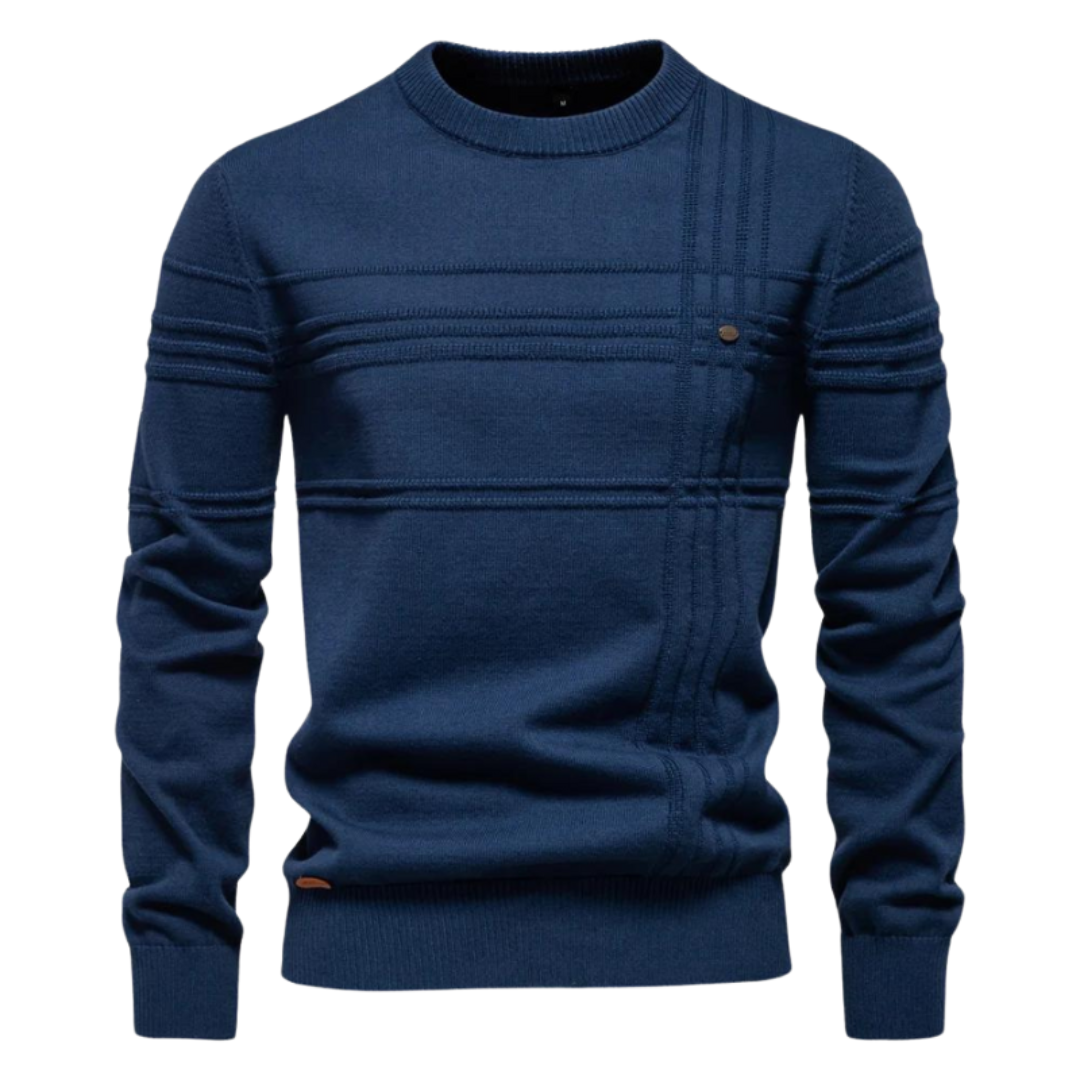 Linden Mode | Katoenen Trui met Streepdesign