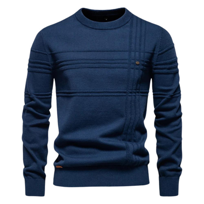 Linden Mode | Katoenen Trui met Streepdesign