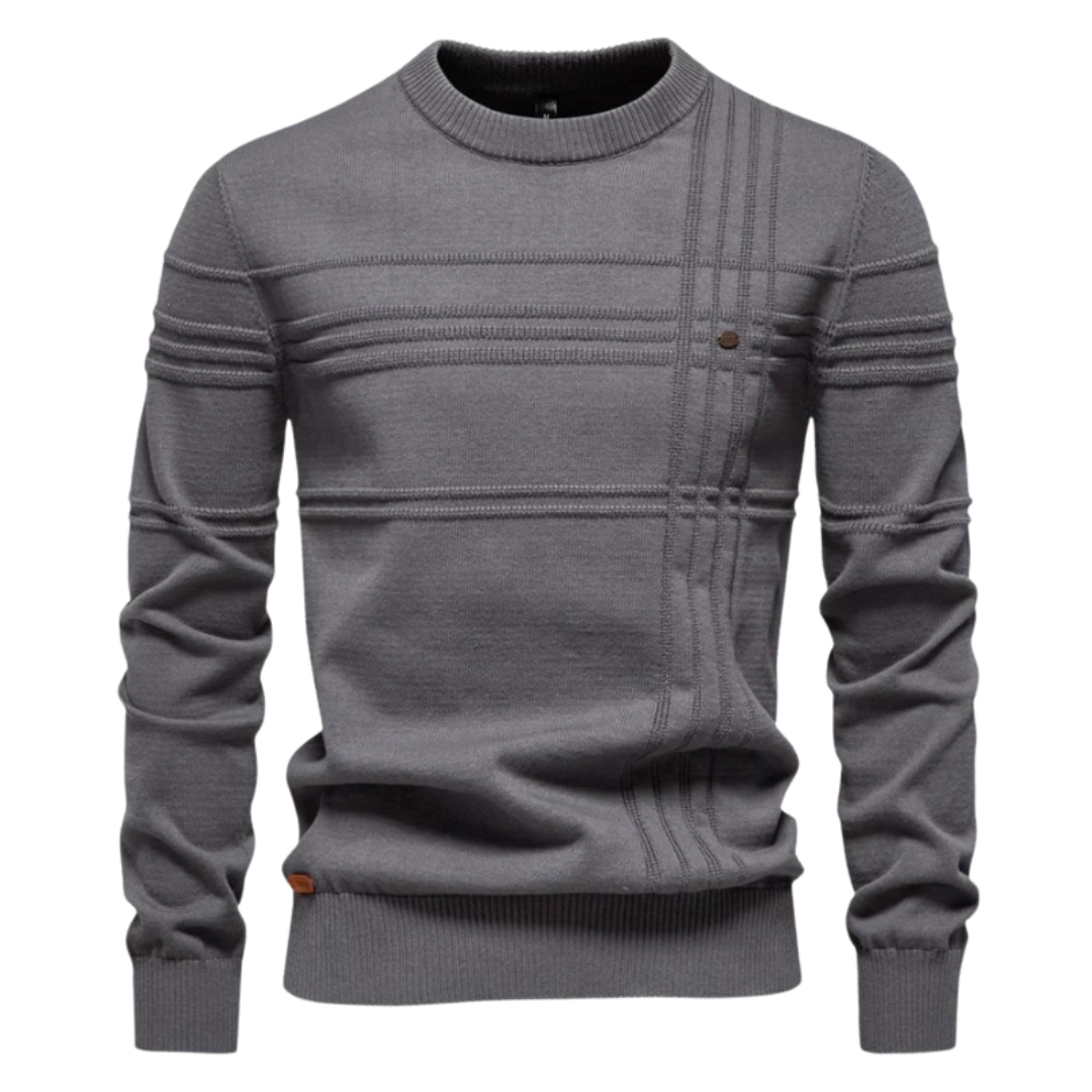 Linden Mode | Katoenen Trui met Streepdesign