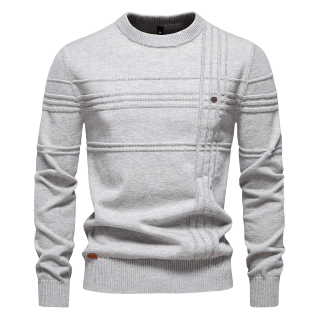 Linden Mode | Katoenen Trui met Streepdesign
